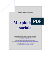 Maurice Halbwachs - Morphologie Sociale