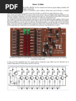 Stereo VU Meter