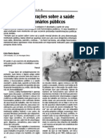 Algumas Consideracoes Sobre a Saude Mental Dos Funcionarios Publicos