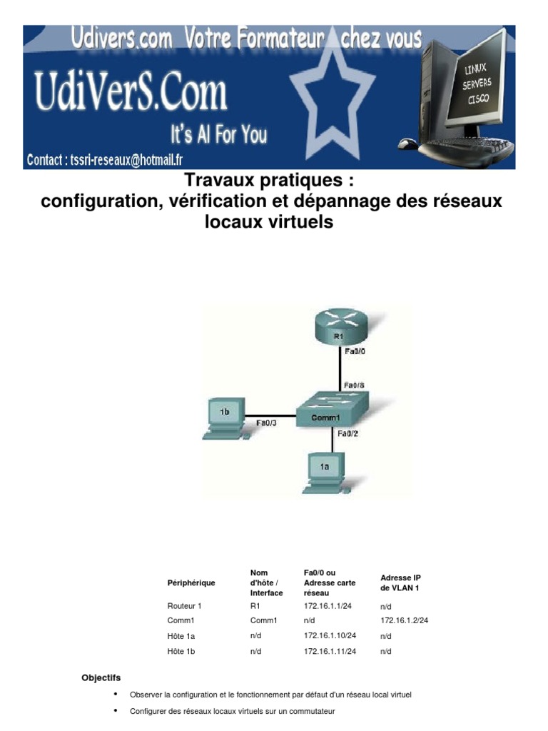 Configuration et dépannage VLAN Cisco | PDF | Commutateur réseau ...