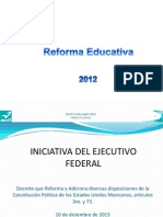Analisis Reforma Educativa