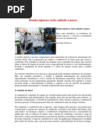 Bomba Injetora - todo cuidado é pouco