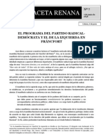 Programa Partido Radical PDF