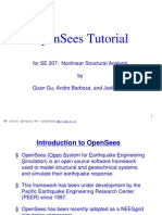 OpenSees Tutorial