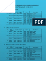 Waktu Pelaksanaan Ujian Uambn Madrasah 2012 2013