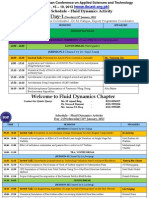 Bhurban Conference Schedule Fluid Dynamics