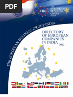 Download European Companies in India 2012 by India Power Sector Jobs SN123095862 doc pdf