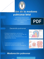 Induccion de la madurez pulmonar fetal