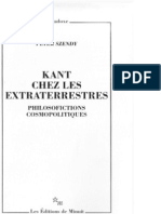 81595179 Szendy Peter Kant Chez Les Extraterrestres OCR