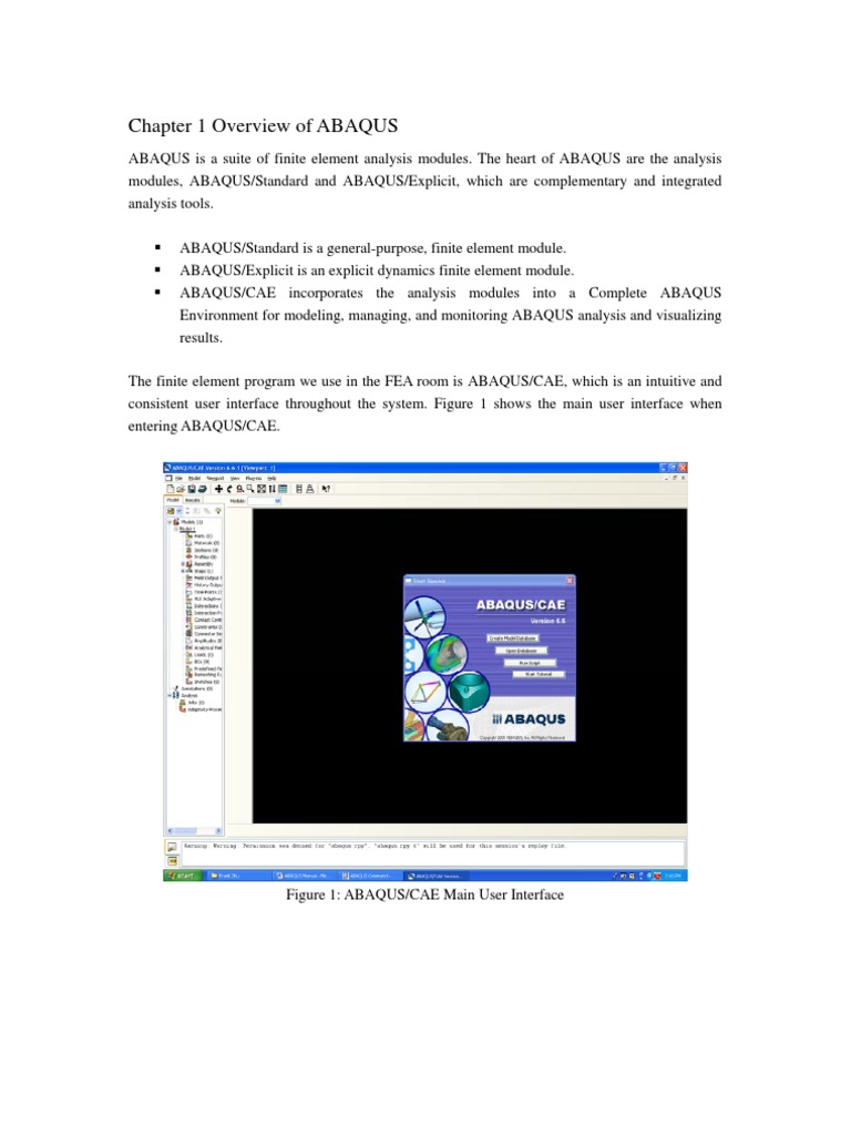 Introduction to ABAQUS Analysis Tools | PDF