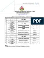 Takwim Peperiksaan Tahunan