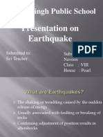 Presentation On Earthquake