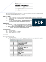 Document Control Procedure