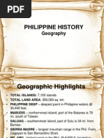 Philippine History: Geography