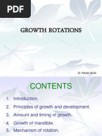 Mandibular Growth Rotations Explained | PDF | Orthodontics | Dental Anatomy