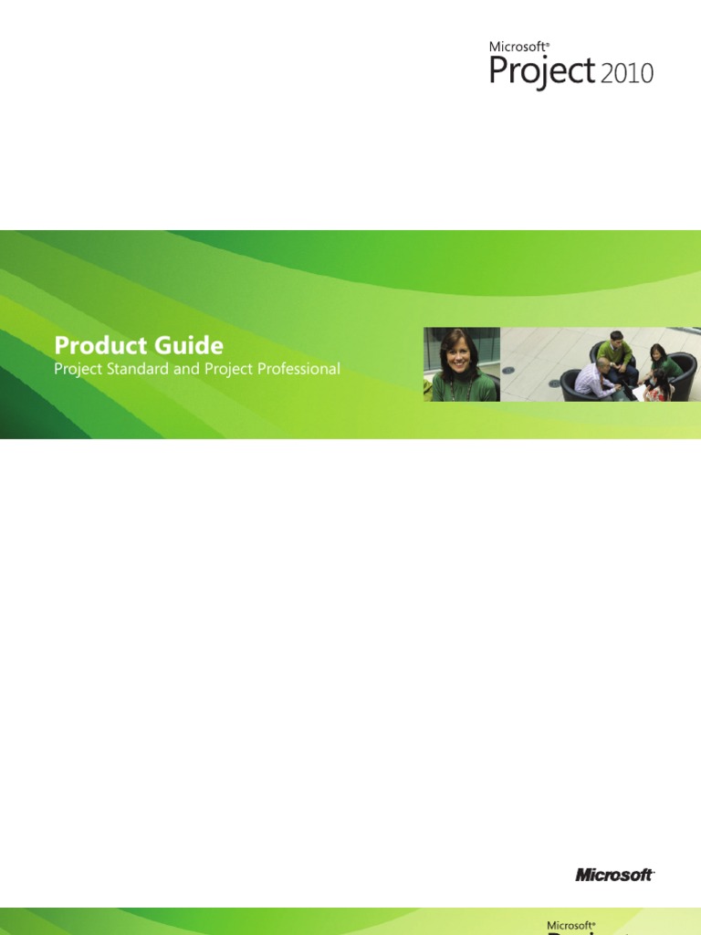 Manual Microsoft Project 2010 (Engleza) | PDF