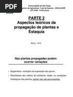 Aspectos teóricos da propagação de plantas e Estaquia pt2