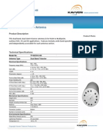 Dual Band Trisector Antenna: Model No.: TF-82CW-2-65