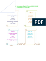 Jadwal