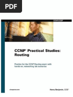 CCNP Practical Studies Routing