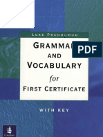 Grammer and Vocabulary