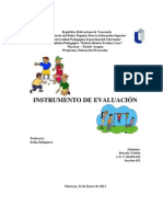 Preescolar - pedagogico-INSTRUMENTO DE EVALUACIÓN