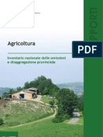 Inventario Nazionale Agricoltura ISPRA 2008