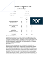 Tidy Towns Competition 2011: Adjudication Report