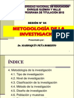 Sesion04-Metodologia de La Investigacion