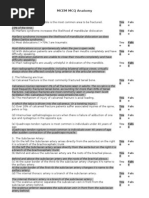 Download MCEM Anatomy MCQ by Ankita Sinha SN123161488 doc pdf