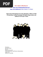 Download impression management by Skhan SN123162352 doc pdf