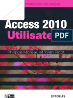 ACCESS 2010 Utilisateur