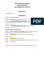 2013 Nciai Conference Agenda