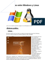 Diferencias Entre Windows y Linux
