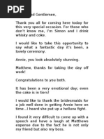 Great Wedding Speech Quotes Marriage Family