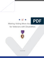 Making Voting More Accessible for Veterans with Disabilities