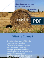 Template: Cross Cultural Communication (American Countries)