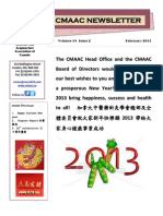 CMAAC 2013 February Newsletter