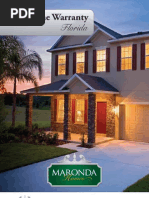 Download New Home Warranty for Florida by Maronda Homes SN123202631 doc pdf