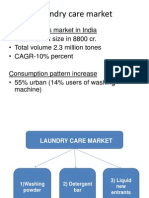 Laundry care market in India to grow at 10% CAGR