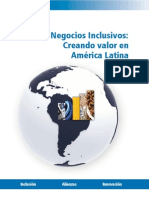 Negocios Inclusivos Creando Valor en America Latina