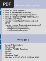 Download Oracle Streams - Step by Step PPT by Lewis Cunningham SN123217 doc pdf