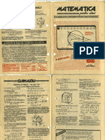 Matematica Valcea ianuarie 1990