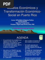 Modelos Economico y transformacion en PR