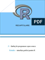 Recapitulare R
