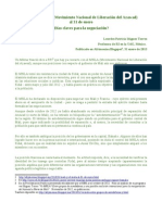 Mali y el MNLA  (Movimiento Nacional de Liberación del Azawad). Días claves para negociación - 31ene2013