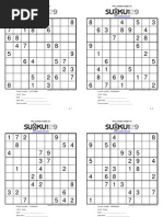 Sudoku 129 Booklet