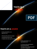 Traits of A Leader
