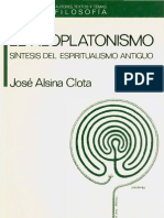 66497586 Alsina Clota Jose El Neoplatonismo OCR