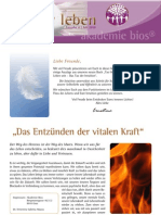 intuitivLEBEN Magazin | 2010_07 | Das Entzünden der vitalen Kraft, Intuitionstraining